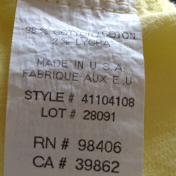 Theory Yellow Corduroy Trucker Jacket - Picture 6 of 6